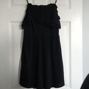 Wilfred silk emmanuelle black dress